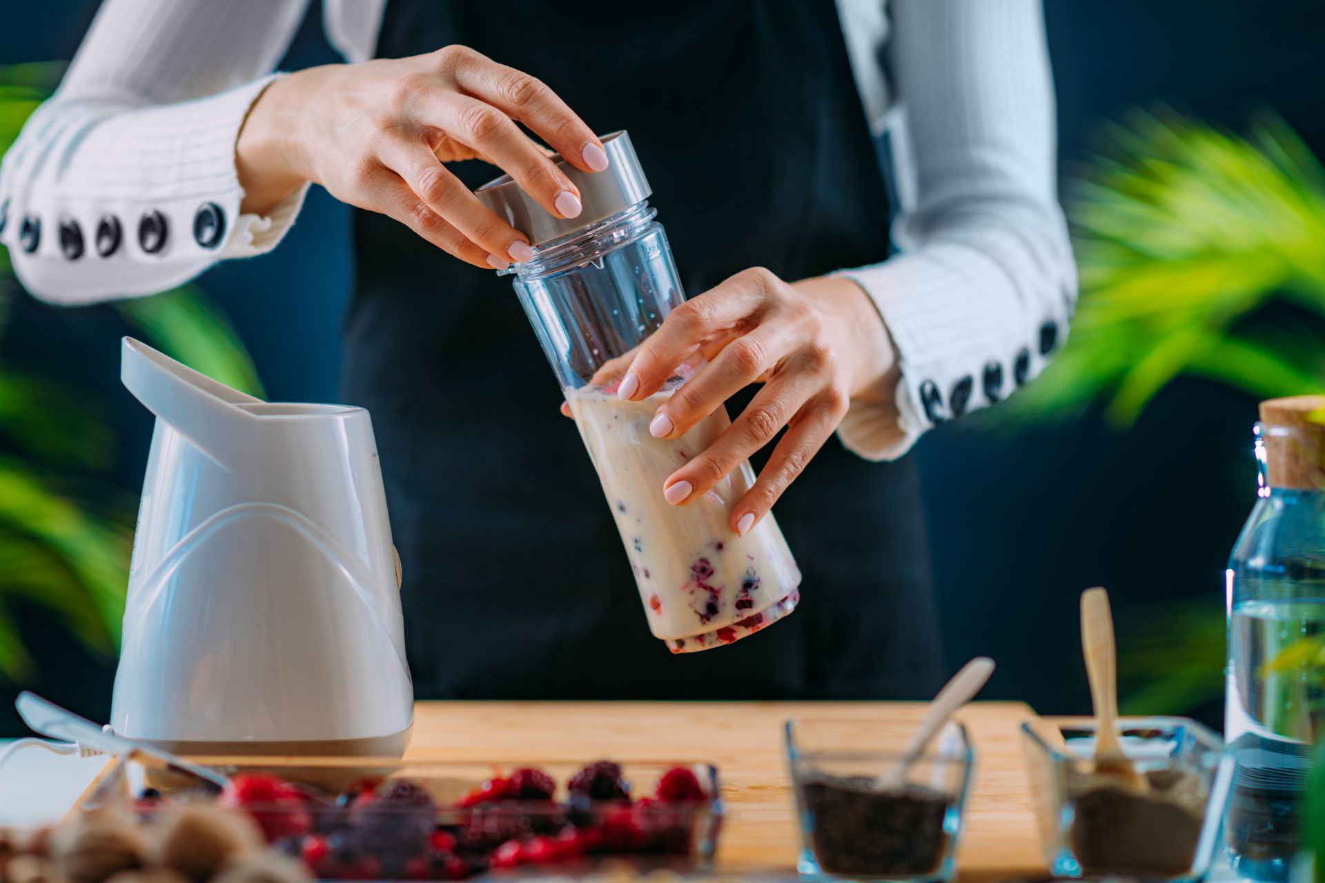 Tempo de carregamento de um liquidificador portátil