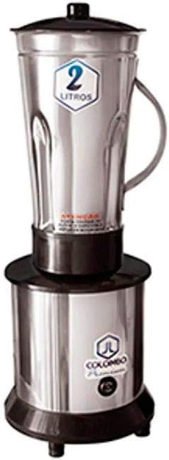 liquidificador industrial 2 litros baixa rotação bivolt - jl colombo- melhores marcas de liquidificador industrial 2 litros