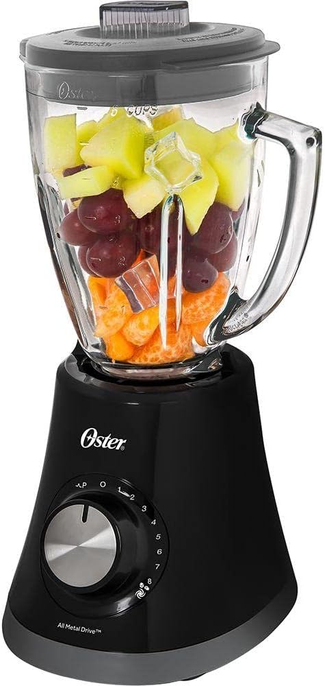 Liquidificador Oster Super Chef, 1,25L, 110V, Preto, 750W, BLSTMG-BR8 - liquidificador oster melhor preço