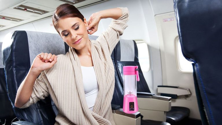 Liquidificador para bagagem de mão