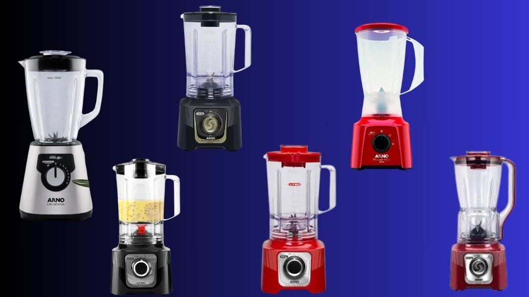 Qual é o liquidificador mais potente da Arno?